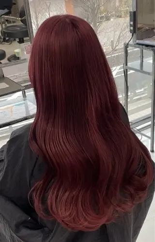 セミロング カラー ヘアアレンジ 🌈【🎀ヘアデザイ ナー🎀】✨ノン✨のヘアスタイル