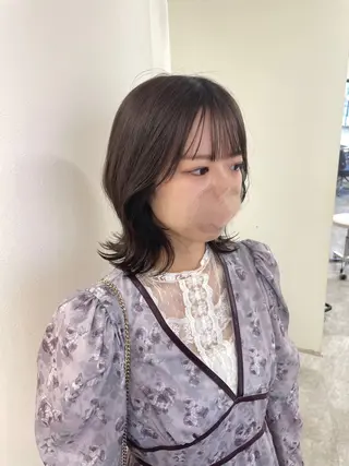 ミディアム カラー Hana ♡ marshu梅田のヘアスタイル