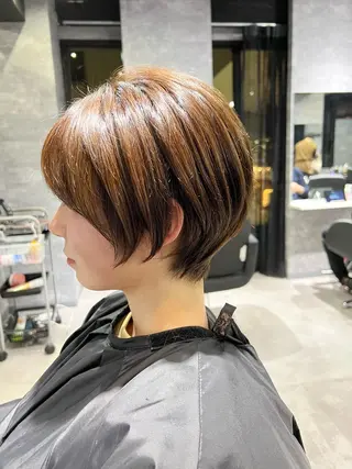 ショート _WHITE所属・黒川 陵のヘアスタイル