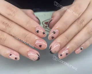 ネイル 神田 ココナッツのネイルデザイン