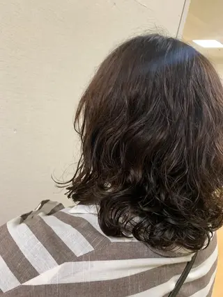 ミディアム パーマ 高橋友里亜 /フリーランスのヘアスタイル