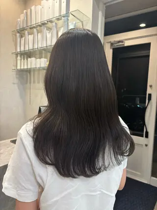 セミロング 金木 凜花のヘアスタイル