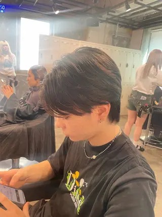 メンズ 艶髪/透明感🪽 DISCO🪽のヘアスタイル