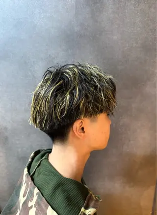 ショート パーマ メンズ パーマ特化のヘアスタイル