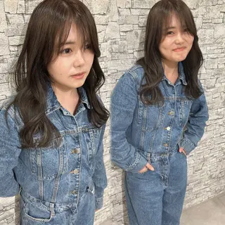 ロング カラー 髪質改善will hairdesignのヘアスタイル