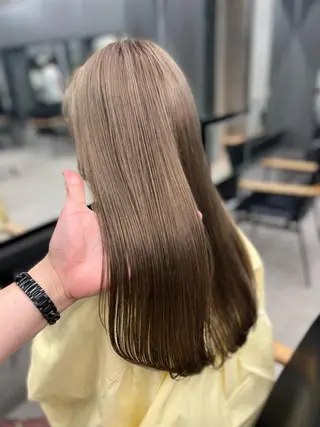 ロング カラー 誰よりも丁寧なカット 🍀小林輝のヘアスタイル