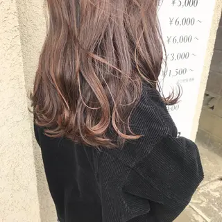 ロング riho/ブリーチ/ デザインカラー/辻堂のヘアスタイル