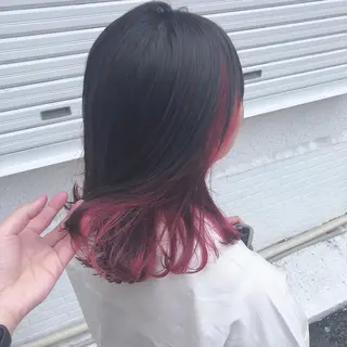 ミディアム カラー ✨うるツヤ髪質改善✨ 林 大樹のヘアスタイル