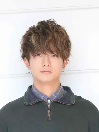メンズ 森本 光貴のヘアスタイル