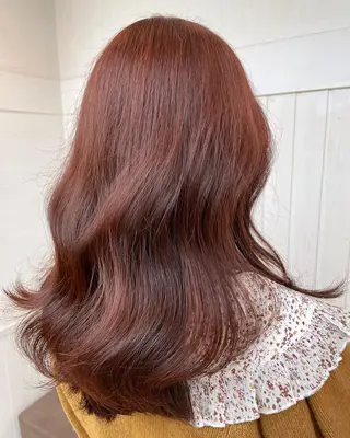 セミロング カラー N° anfeel 渋谷🪞🫧のヘアスタイル