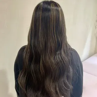 ロング カラー 神谷 有音/顔周り/美髪のヘアスタイル
