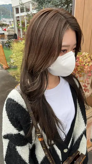 ロング 工藤 勇樹のヘアスタイル