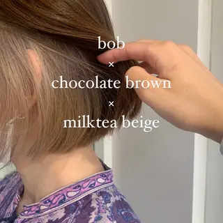 カラー インナーカラー🧸 suzunaのヘアスタイル