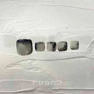 ネイル ニュアンスネイル🧡 rionaのネイルデザイン