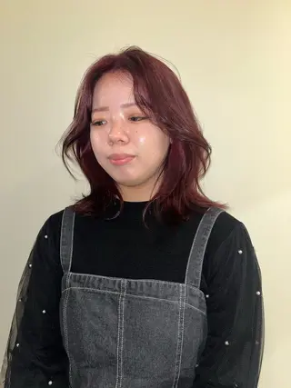 ミディアム 🦮shiori アイドルオタク🦮のヘアスタイル