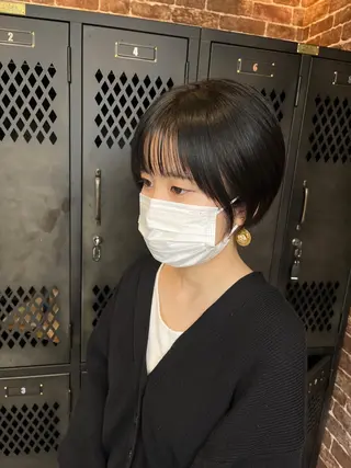 ショート パーマ ヘアアレンジ メンズ キッズ ネイル アイブロウ times salon名駅所属・久木原 ゆりのヘアスタイル