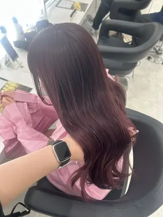 ロング カラー 💗ブリーチなし暖色 kotono💗のヘアスタイル