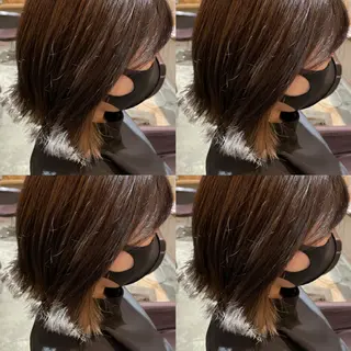 ショート カラー Minami. 🩵 再現性特化ヘアのヘアスタイル