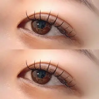 マツエク・マツパ 仙台束感まつ毛🌙 Rinka🌙のマツエク・マツパデザイン