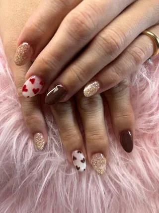 ネイル rukianail 新里のネイルデザイン