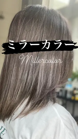 ロング カラー ARBA所属・東 和史のヘアスタイル