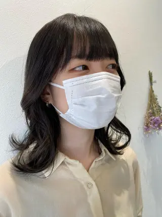 ミディアム Hello Design Coconeel所属・UNJOUR / kannaのヘアスタイル