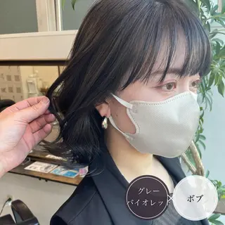 ショート カラー アンブレラカラー💫 フェイスフレーミングのヘアスタイル