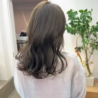 ミディアム カラー 坂本 圭太朗のヘアスタイル