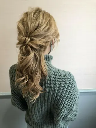 ヘアアレンジ 難波/白髪ぼかし/ KAORIのヘアスタイル