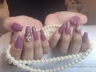 ロング ネイル 長さ出し専門 nynaのネイルデザイン