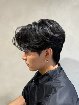 ショート パーマ メンズ nico TOKYO 横浜所属・横浜/レイヤー/ カネコのヘアスタイル