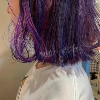 カラー ボブ/暖色/デザイン KOYUKI⛄️のヘアスタイル