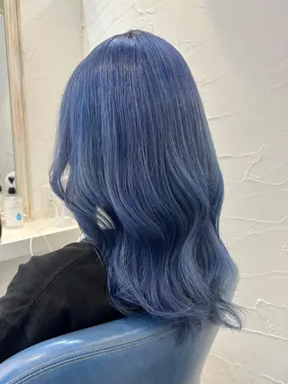 セミロング カラー uros.所属・メンズパーマ/ エクステ🌞セナのヘアスタイル