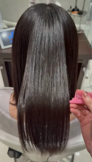 セミロング 喜多 心奈のヘアスタイル