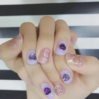 ネイル AMI ウルフパーマ/メンズのヘアスタイル