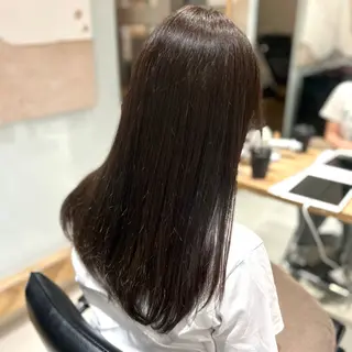 カラー ︎︎🌟韓国艶カラー ︎🌟璃奈 (ﾘﾅ)のヘアスタイル