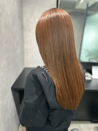 ロング 岩崎 恵実のヘアスタイル