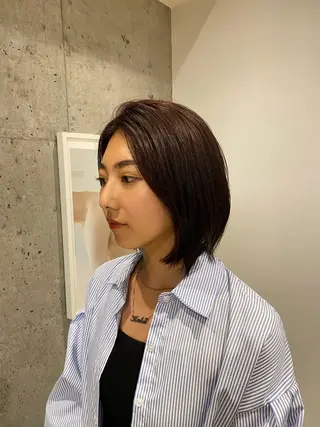 ミディアム カラー regalo所属・青島 雄一朗のヘアスタイル