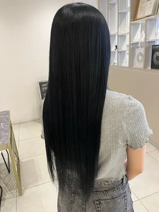 ロング 吹田 駿 髪質改善縮毛矯正のヘアスタイル