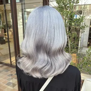 ミディアム カラー 🥀UCHIYAMA LiN🥀のヘアスタイル