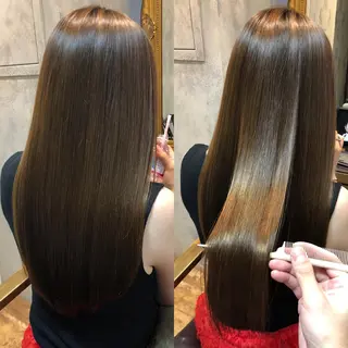 ロング 髪質改善くすみカラー 🍀/石川大輔のヘアスタイル