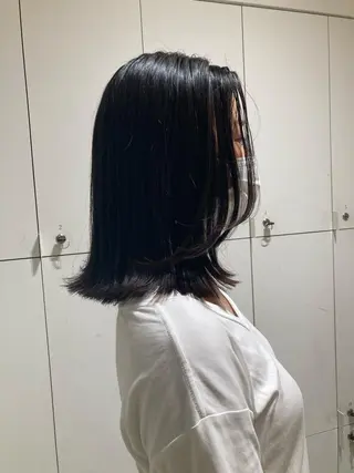 ミディアム 透明感カラー🫧 nanohaのヘアスタイル