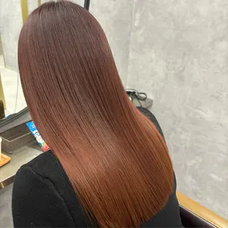 ロング カラー NUMBER_ ユイナのヘアスタイル