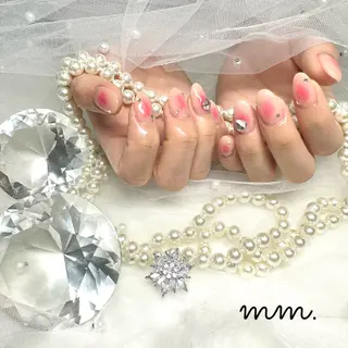 ネイル 🩷🩵mm.大宮 Riyo🧸🩵🩷のネイルデザイン