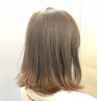 ミディアム カラー 髪質改善　ナカゾノ タケシのヘアスタイル