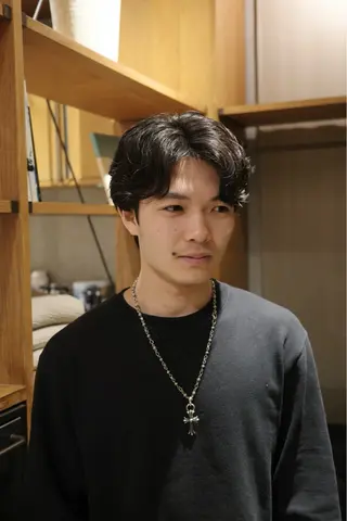ショート パーマ メンズ NERO HAIR SALON所属・皆川 舜のヘアスタイル