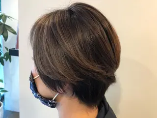 ショート カラー Hair&Make Nahoのマツエク・マツパデザイン