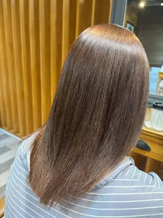 セミロング 岡本樹一 🍁のヘアスタイル