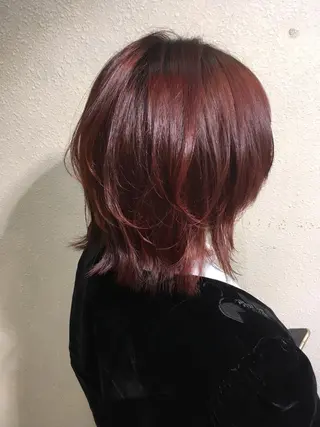 ミディアム ヨナイ チヒロのヘアスタイル