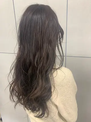 セミロング カラー Silk-lei【銀座店】所属・銀座/美髪縮毛矯正 /髪質改善/山本翔華のヘアスタイル
